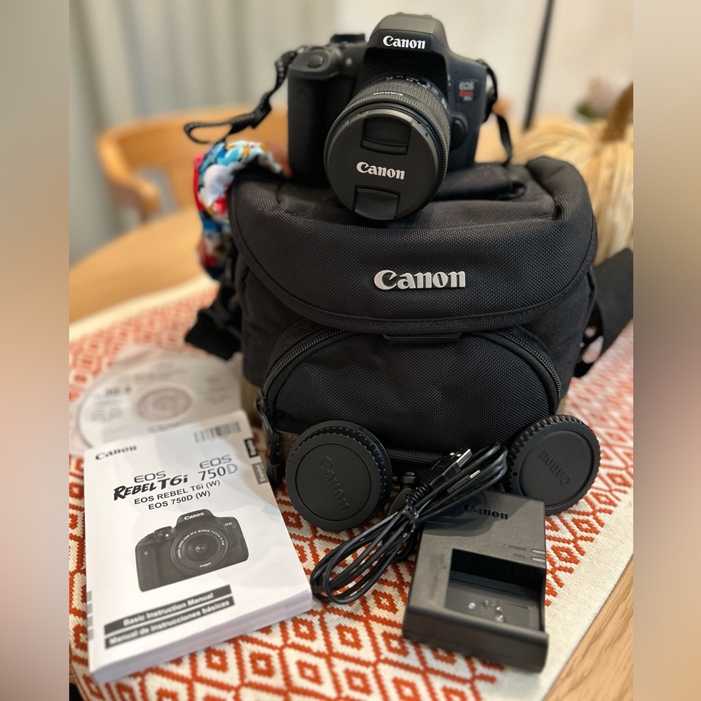 Canon EOS T6i camera 🎄